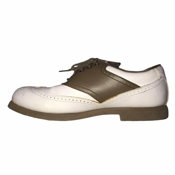 FootJoy Green-Joys Oxford Embroidered Golf Shoe 8M - Picture 5 of 11